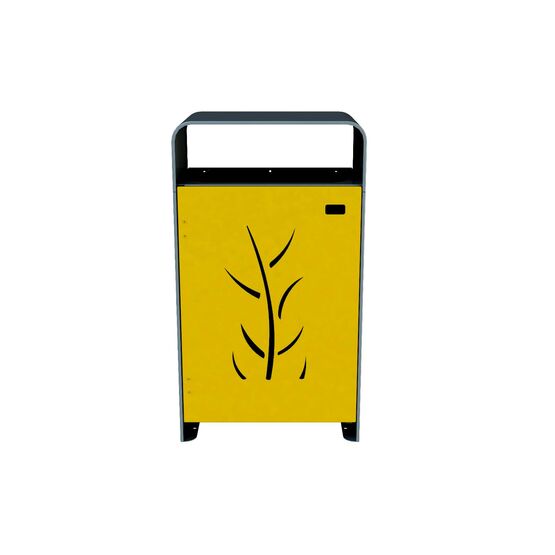 Poubelle urbaine avec design décoratif | SOUTH BANK TRI 1 FLUX - S 75L &amp; XL 120 L  - produit présenté par URBANECO 42