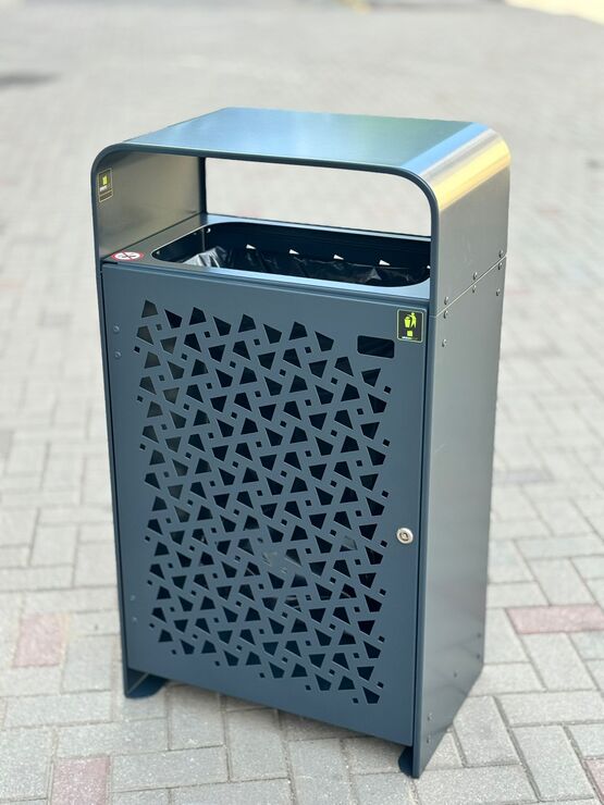 Poubelle urbaine Vipirate Design | NOOSA S 75 L &amp; XL 120 L 