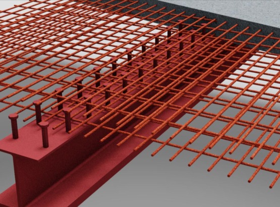  Poutre en acier partiellement ou totalement enrobée de béton | Poutres mixtes - SPANNVERBUND