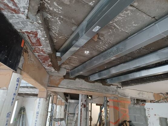Poutrelles pour renforcement poutre encastrée | Noubau  - NOUBAU