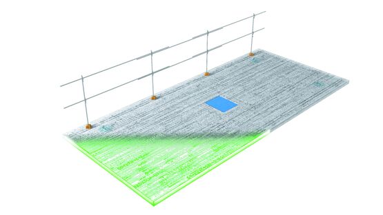  Prédalles et prémurs préfabriquées en béton précontraint bas carbone | Impakt+ IC19 - Prédalles en béton précontraint