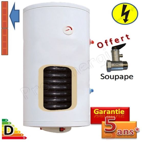 Préparateur mixte d’eau chaude sanitaire avec échangeur et résistance électrique | ECS 