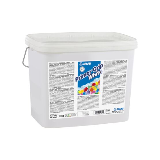 Primaire d’adhérence multi-usages | PRIMER GRIP WHITE à base de résines synthétiques