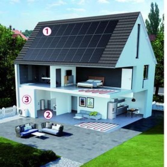 Production et stockage d&#039;énergie solaire tout en un | Pack Energie Résidentielle LG