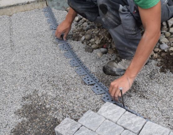  Profil de bordure formable à clouer | steinfix courbe - Profilés de finition