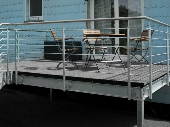 Profil de terrasse de 4 à 6 m de longueur | Lame Terraza BZ - produit présenté par WERZALIT