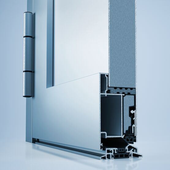  Profilé d’ouvrant de porte pour une mise en œuvre rapide et efficace | heroal D 72 PF EM - HEROAL