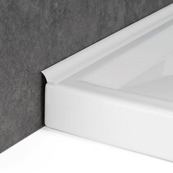 Profilé de douche aluminium | Sanibord pour jonctions carrelage et équipements sanitaires