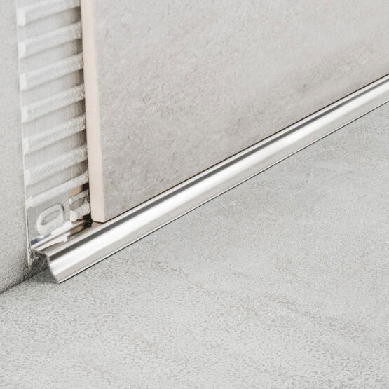 Profilé de finition pour sols LVT | CERFIX PROINT en aluminium, inox ou PVC