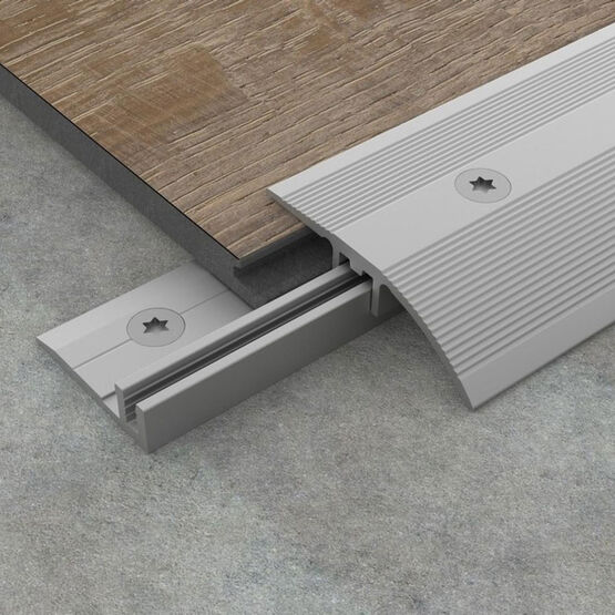 Profilé de transition pour sol LVT | ALFIX 46 FIX/L/32 en aluminium anodisé