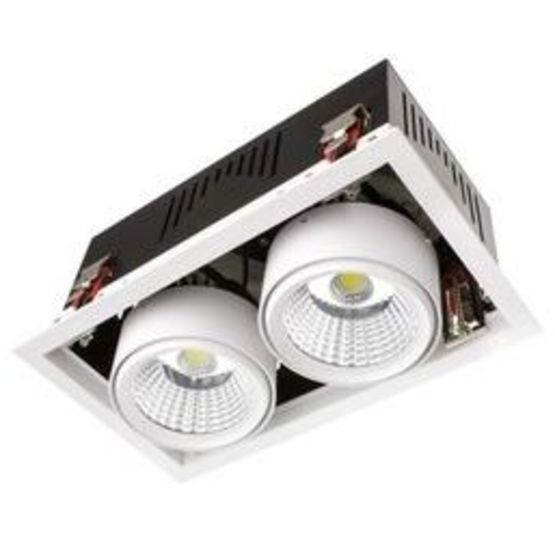 Projecteur LED COB 60W avec Driver LIFUD | GRILL Orientable - produit présenté par LED LIGHTING FRANCE