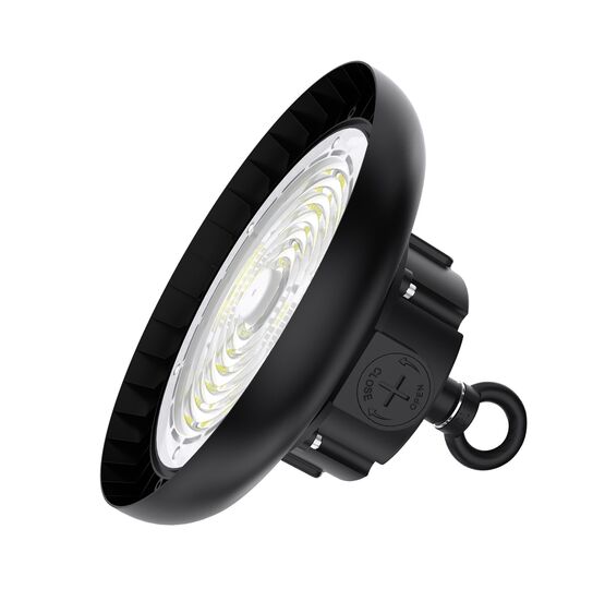  Projecteur LED High Bay | HB4 Series UFO SRHB150W-230V-UFO PHR-4KD90U4-200LM  Intensité Variable,  Puissance Ajustable - SGS DISTRIBUTION (LED LIGHT PROJECT)