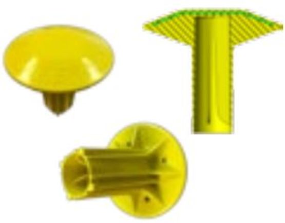 Protect barre  pour protection des extrémités des aciers | MANDELLI-SETRA  - produit présenté par MANDELLI-SETRA