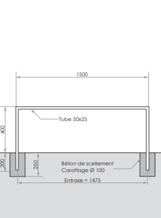  Protection basse de voirie | Protection basse Artimon en acier inoxydable 304L - SEMCO