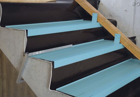 Protection d’escalier - produit présenté par PROFILSAGER AG
