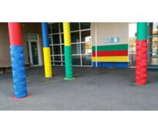  PROTECTION DE POTEAU POTORON E.18 mm 750 mm x 750 mm | WATTELEZ  - WATTELEZ