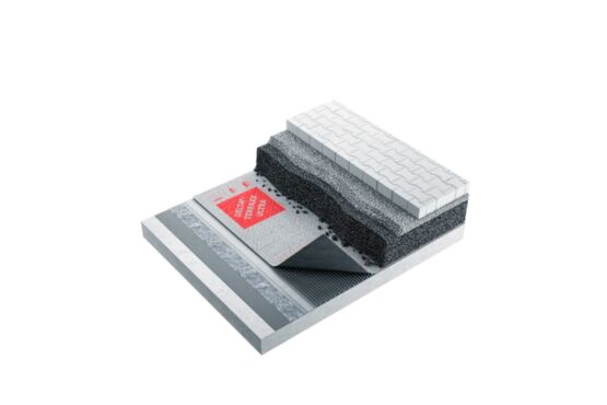  Protection et drainage de toitures terrasses | DELTA-TERRAXX ULTRA    - Nappes ou géotextiles