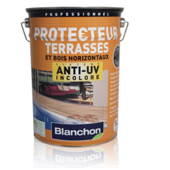 Protection incolore anti UV pour tous bois horizontaux extérieurs | Protecteur terrasses anti UV