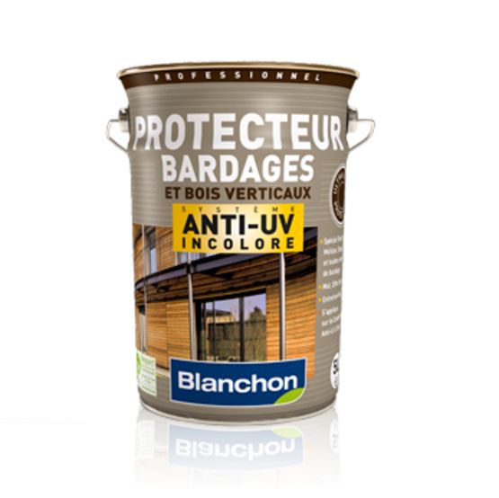 Protection incolore pour bois verticaux extérieurs | Protecteur bardages anti-UV