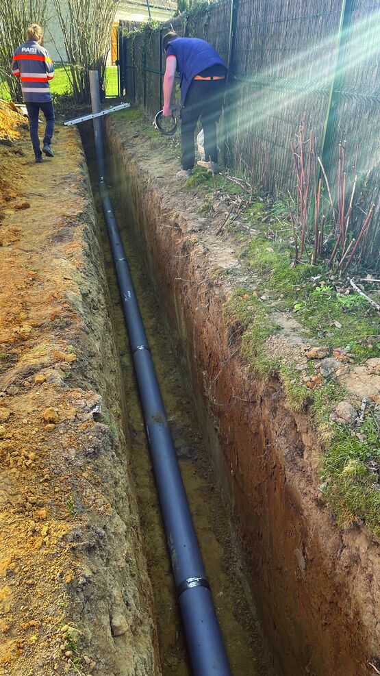 Puits climatique enterré prêt à assembler pour maison individuelle | Elixair DN200