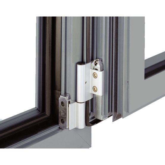 Quincaillerie oscillo-battante pour profilé aluminium 6 pentures apparentes | Alu-Jet - produit présenté par FERCO