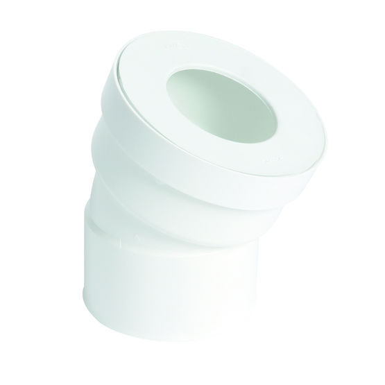 Raccord en PVC pour cuvettes WC | Pipe courte