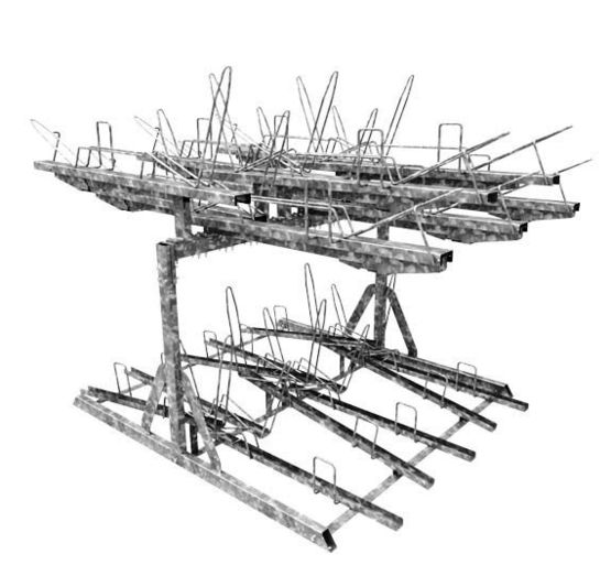  Racks doubles-superposés vélos (2 étages)| VELOPORT  - NORCOR
