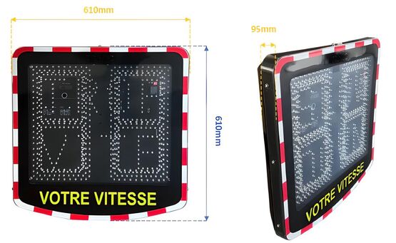  Radar pédagogique sentinel avec alimentation solaire | 1-03-3C-096 - SALMA STORE