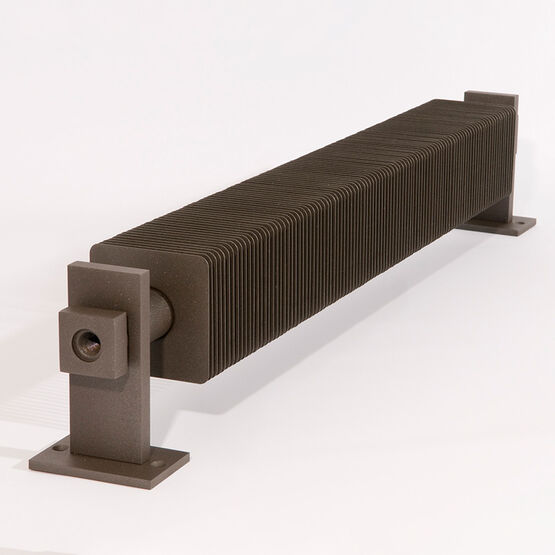  Radiateur à ailettes design | VD 4631 acier haute performance - Radiateurs à eau chaude horizontaux