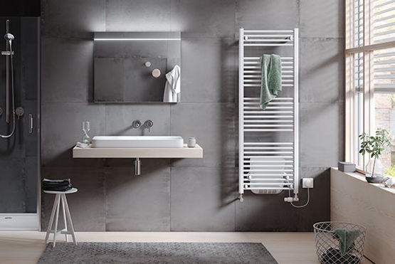  Radiateur compact  | B20  - Sèche-serviettes à eau-chaude rayonnants