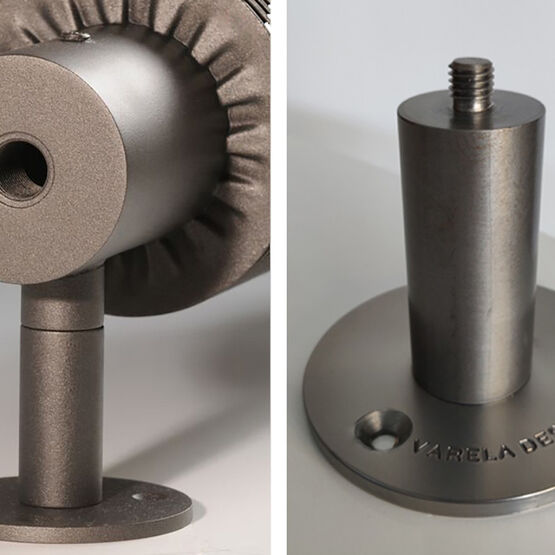 Radiateur design à ailettes double tube | VD4609 acier haute puissance - produit présenté par VARELA DESIGN