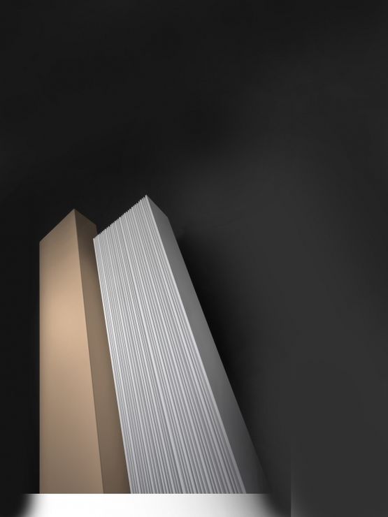  Radiateur design avec profilé vertical en aluminium | BEAMS MONO - VASCO (VASCO GROUP)