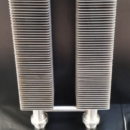  Radiateur design décoratif | VD4634 à ailettes double tube style Art nouveau - VARELA DESIGN