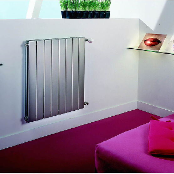 Radiateur double à tubes plats verticaux | Fassane Quattro