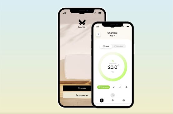 Radiateur électrique connecté à inertie | myEko - Radiateurs électriques horizontaux