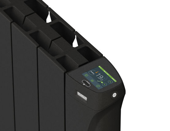 Radiateur électrique intelligent et connecté à écran couleur tactile | Myneo Fluid - Radiateurs électriques horizontaux