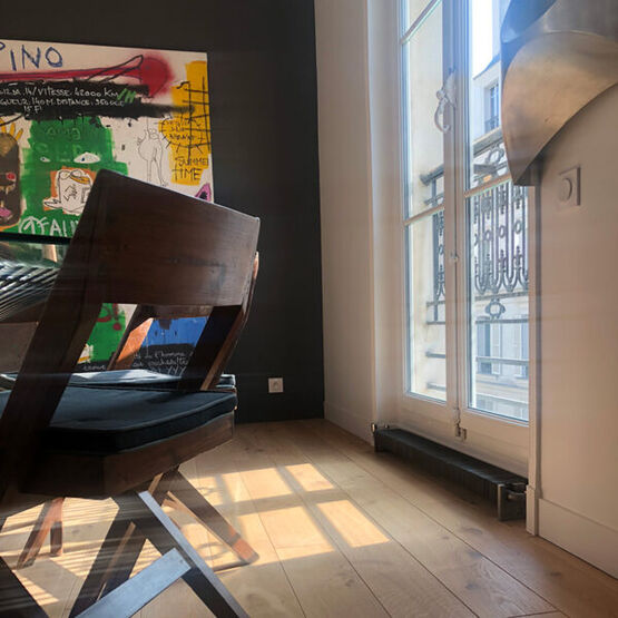  Radiateur plinthe à ailettes | VD 4620 en acier finition industrielle - Radiateurs plinthes électriques