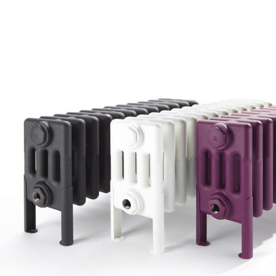 Radiateur plinthe design haussmannien | VD0721 en acier à fluide caloporteur