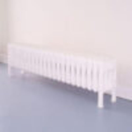 Radiateur plinthe design haussmannien | VD0721 en acier à fluide caloporteur - produit présenté par VARELA DESIGN