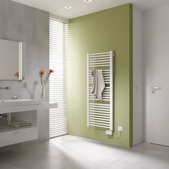 Radiateur tubulaire à raccordement central et vers le bas | Basic-50 - produit présenté par KERMI