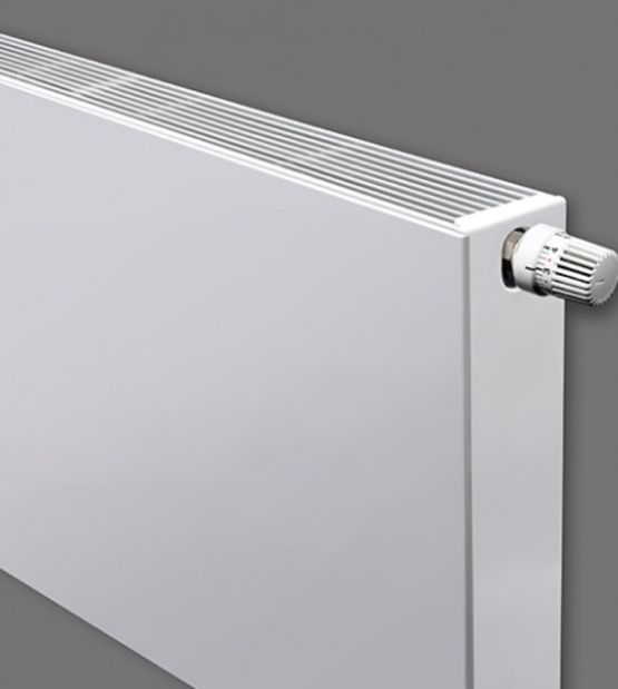  Radiateurs horizontaux à panneaux acier avec ou sans façade plane à température atténuée | Uni 6 / Uni 6 piano / Compact / Standard - Radiateurs à eau chaude horizontaux