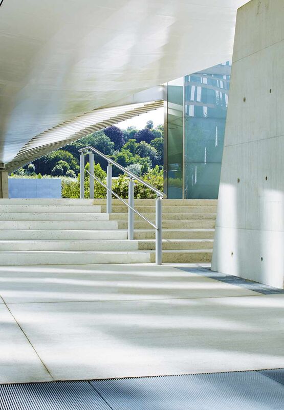  Rambarde en acier inoxydable pour aménagement urbain | Acropole - Gamme de mobilier, autre mobilier