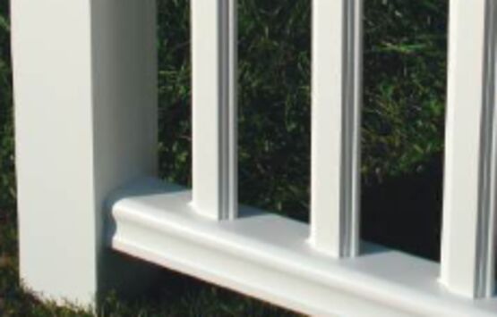  Rambarde en aluminium avec barreaudage T5020 mm | CLAIN - ROTHE