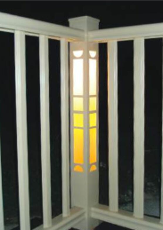 Rambarde en aluminium avec barreaudage T5020 mm | CLAIN - produit présenté par ROTHE