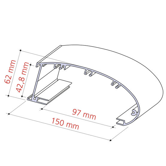  Rampe d&#039;éclairage PLL Tubes LEDS - Panneaux lumineux