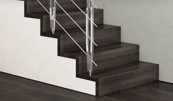  Rampe moderne en lames d’acier ovoïdes pour escaliers d’intérieur | Leaf  - RINTAL - VALEF