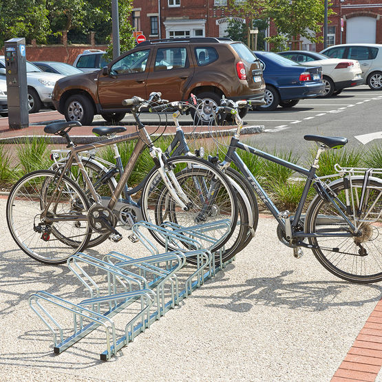 Râtelier 10 vélos face à face - Mottez B197C