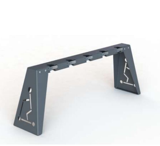  Range trottinettes | Range trottinettes Ecolor en acier écoconçu - SEMCO