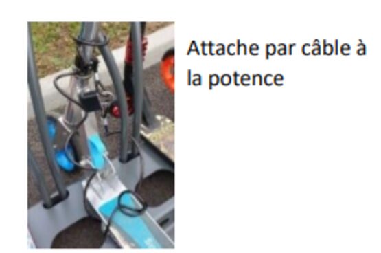 Range-trottinettes | Trotti’Parc en acier pour espaces publics - produit présenté par SEMCO