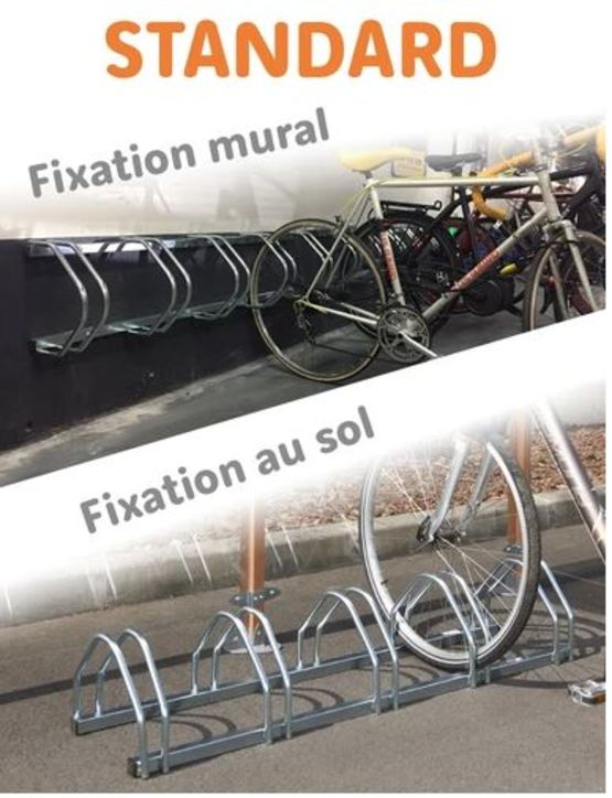 Range vélos à fixation murale
